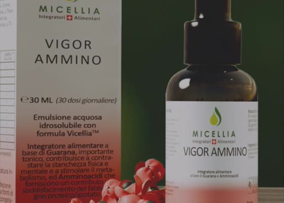 Micellia Vigor Ammino, Flasche und Verpackung
